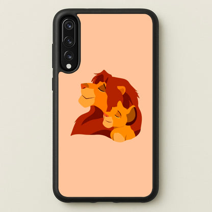 King Lion And Cub  - Disney Phone Case for Huawei P20 Pro
