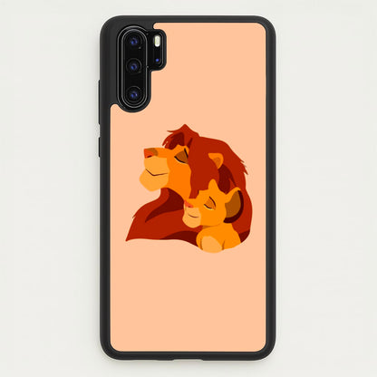 King Lion And Cub  - Disney Phone Case for Huawei P30 Pro
