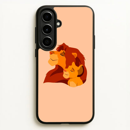 King Lion And Cub  - Disney Phone Case for Galaxy A56