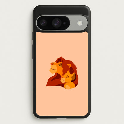 King Lion And Cub Phone Case for Google Pixel 10 / 10 Pro