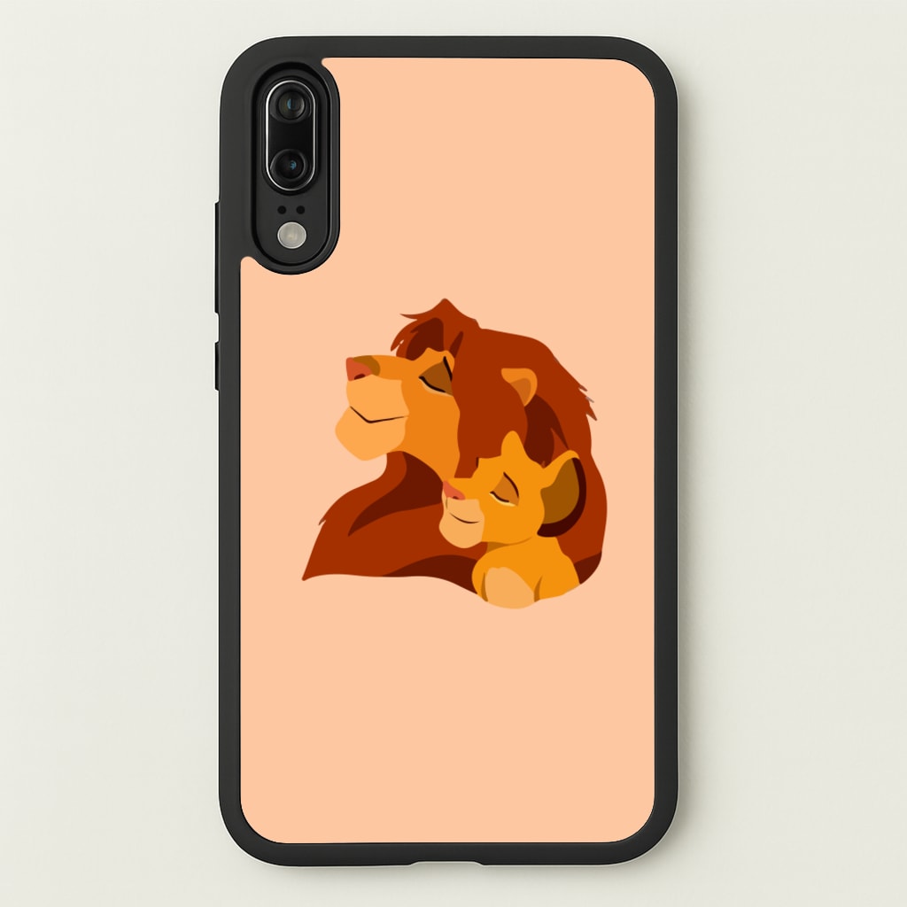 King Lion And Cub  - Disney Phone Case for Huawei P20