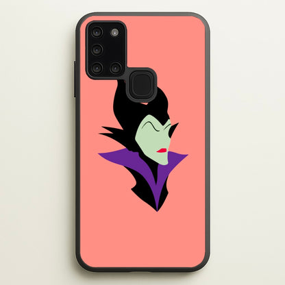 Maleficent  - Disney Phone Case for Galaxy A21s