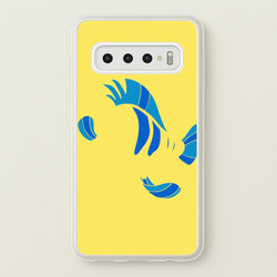 Faceless Flounder  - Disney Phone Case for Galaxy S10 Plus