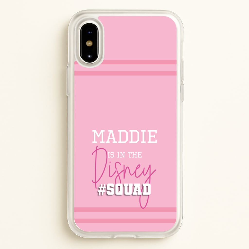 Fairytale Squad - Personalised Fairytale  - Disney Phone Case for iPhone X / XS