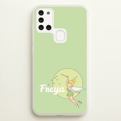 Tinkerbell - Personalised Fairytale  - Disney Phone Case for Galaxy A21s