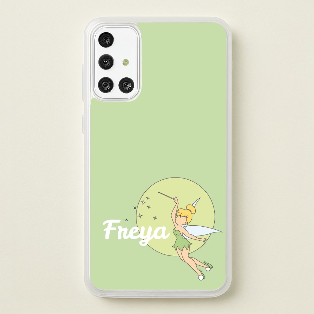 Tinkerbell - Personalised Fairytale  - Disney Phone Case for Galaxy A71