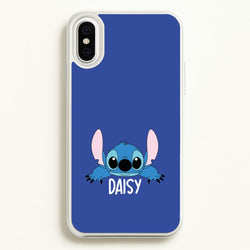 Blue Alien - Personalised Disney  - Disney Phone Case for iPhone XS Max