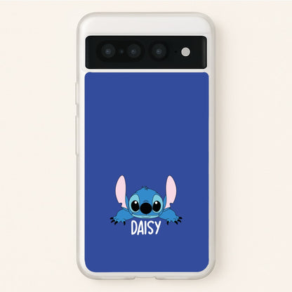 Blue Alien - Personalised Disney  - Disney Phone Case for Google Pixel 7 Pro