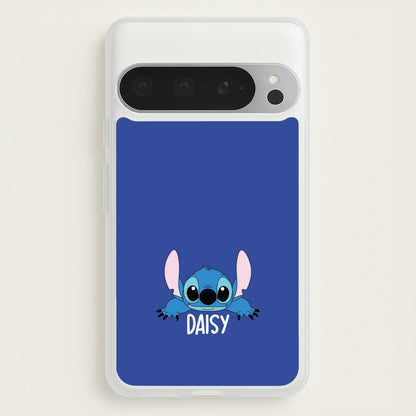 Blue Alien - Personalised Disney  - Disney Phone Case for Google Pixel 9 Pro XL