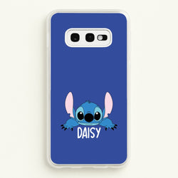 Blue Alien - Personalised Disney  - Disney Phone Case for Galaxy S10e
