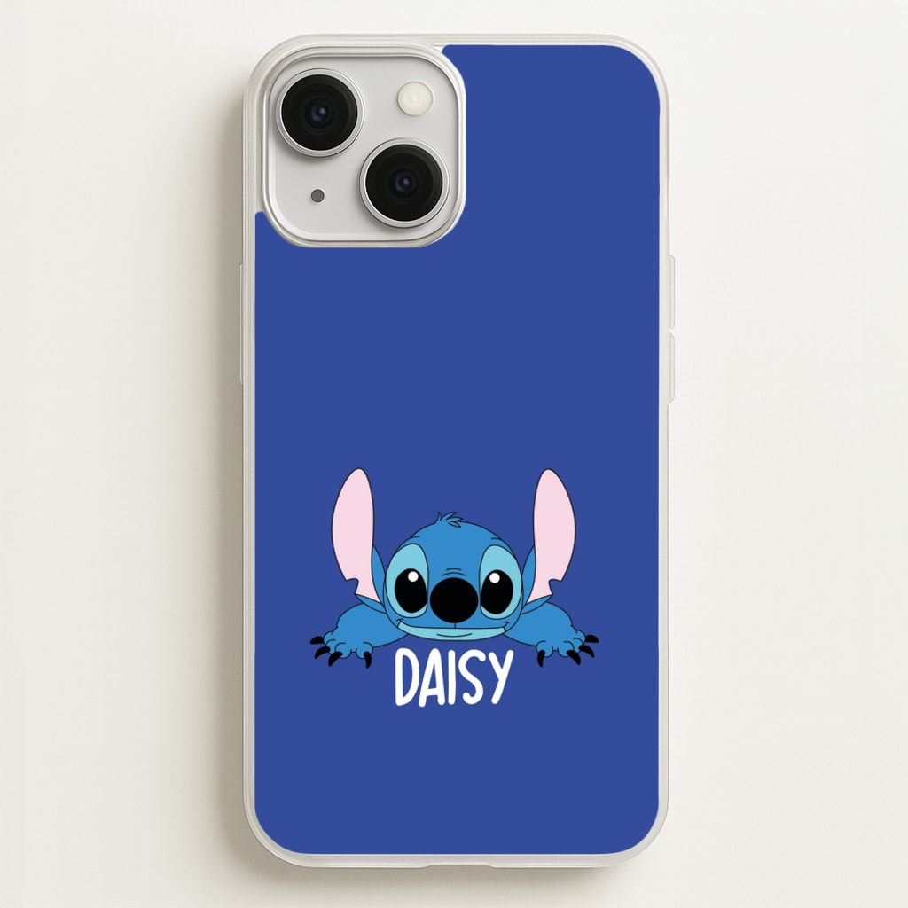 Blue Alien - Personalised Disney  - Disney Phone Case for iPhone 13