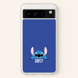 Blue Alien - Personalised Disney  - Disney Phone Case for Google Pixel 8 Pro