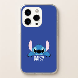 Blue Alien - Personalised Disney  - Disney Phone Case for iPhone 15 Pro