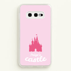 Fairytale Castle - Personalised Fairytale  - Disney Phone Case for Galaxy S10e