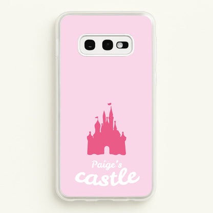 Fairytale Castle - Personalised Fairytale  - Disney Phone Case for Galaxy S10e