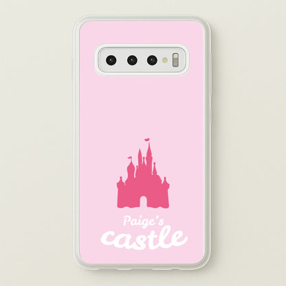 Fairytale Castle - Personalised Fairytale  - Disney Phone Case for Galaxy S10