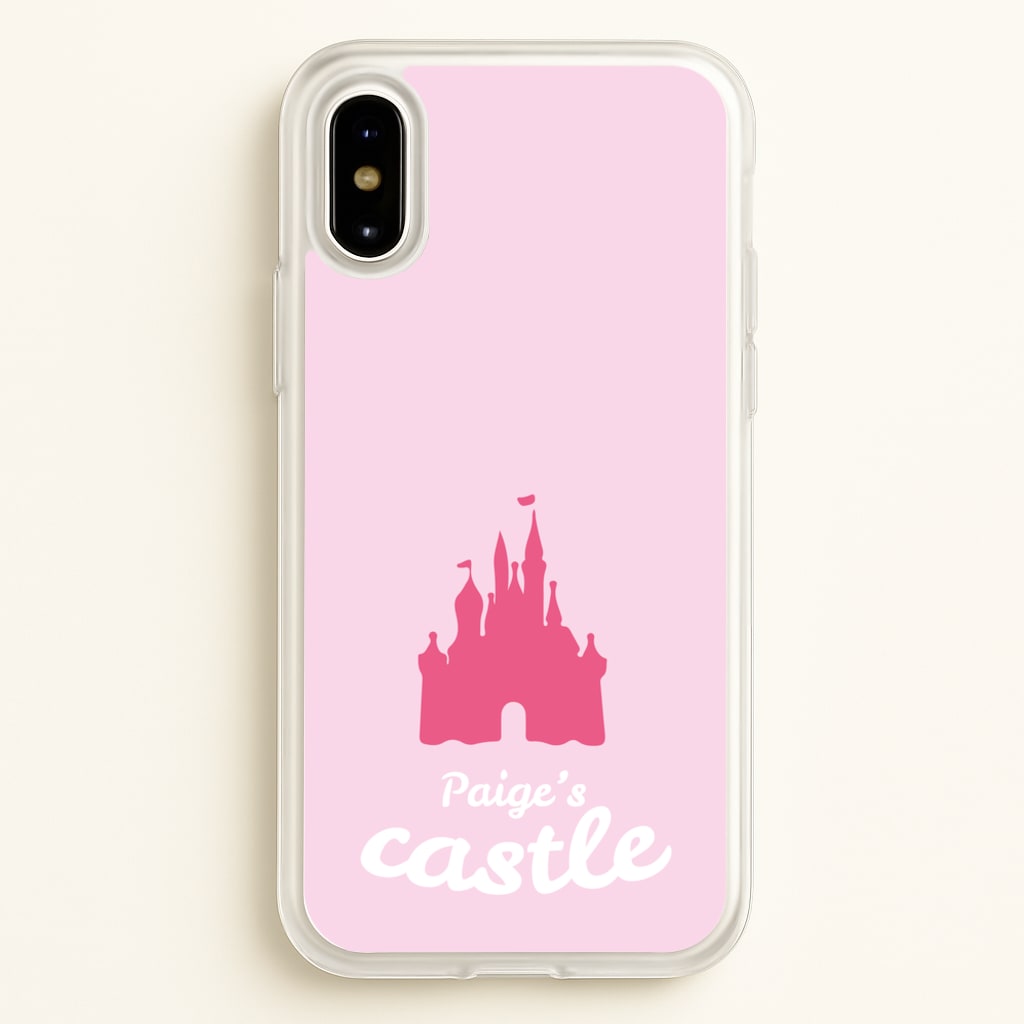 Fairytale Castle - Personalised Fairytale  - Disney Phone Case for iPhone X / XS
