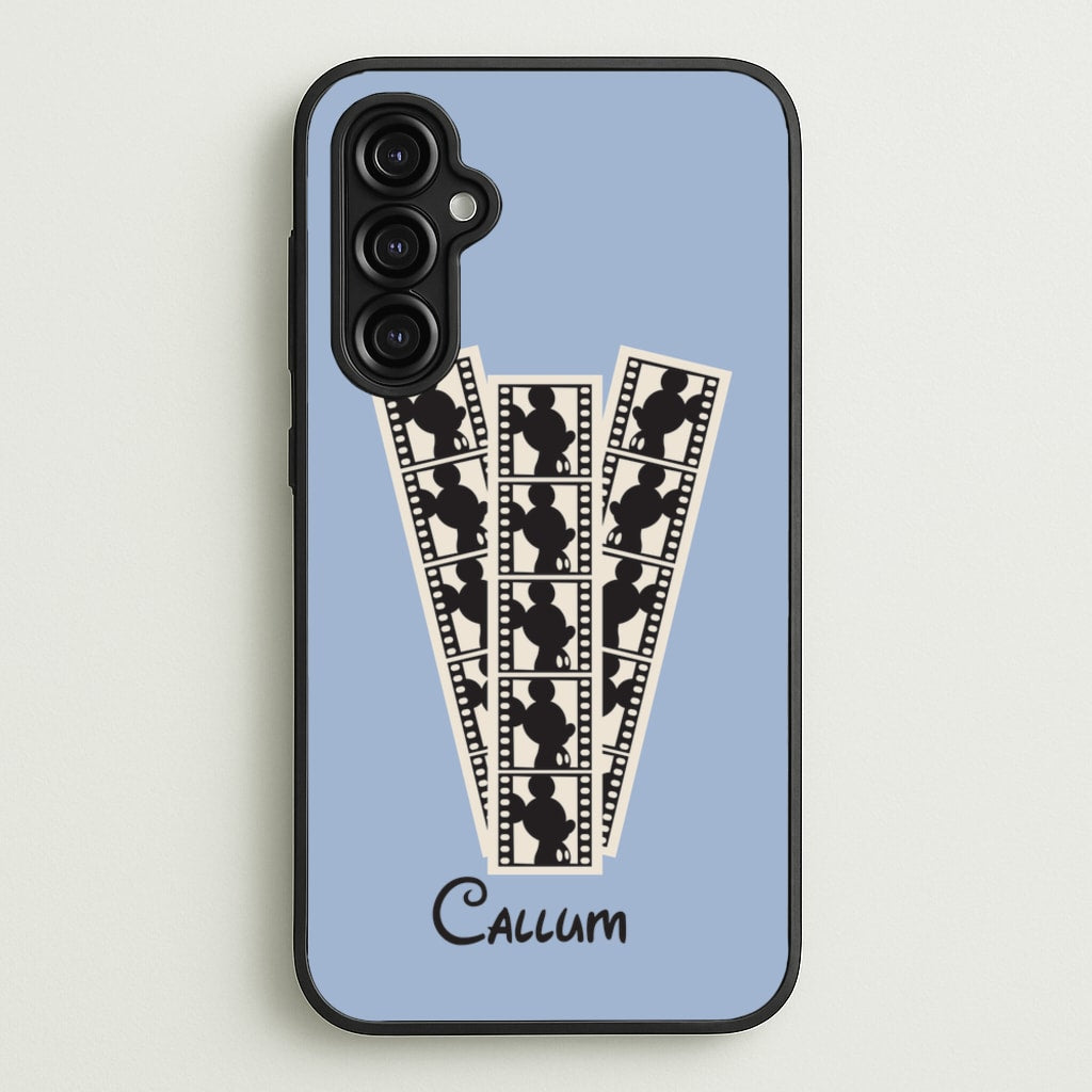 Micky Mouse - Personalised Fairytale  - Disney Phone Case for Galaxy A14