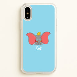 Dumbo - Personalised Fairytale  - Disney Phone Case for iPhone X / XS