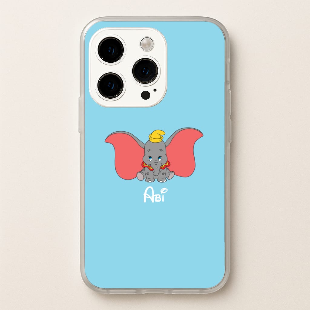 Dumbo - Personalised Fairytale  - Disney Phone Case for iPhone 14 Pro