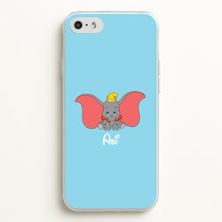 Dumbo - Personalised Fairytale  - Disney Phone Case for iPhone 5 / 5s / SE 2016