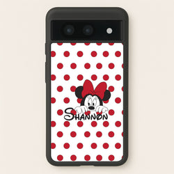 Minnie Mouse - Personalised Fairytale  - Disney Phone Case for Google Pixel 8a
