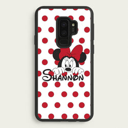 Minnie Mouse - Personalised Fairytale  - Disney Phone Case for Galaxy S9 Plus