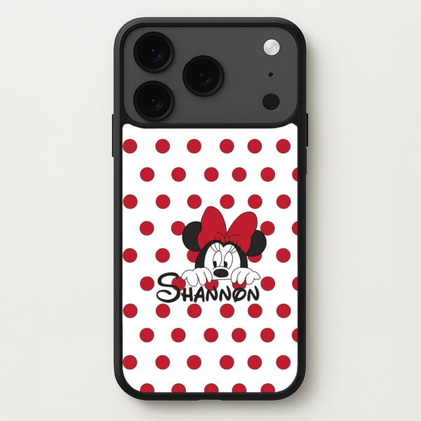 Minnie Mouse - Personalised Fairytale Phone Case for iPhone 17 Pro Max