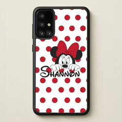 Minnie Mouse - Personalised Fairytale  - Disney Phone Case for Galaxy A71