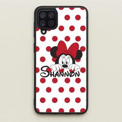 Minnie Mouse - Personalised Fairytale  - Disney Phone Case for Galaxy A12