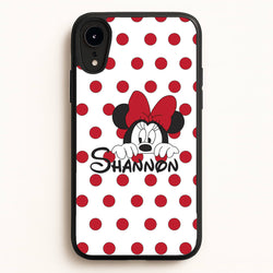 Minnie Mouse - Personalised Fairytale  - Disney Phone Case for iPhone XR