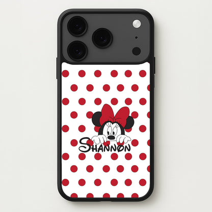 Minnie Mouse - Personalised Fairytale Phone Case for iPhone 17 Pro