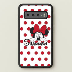 Minnie Mouse - Personalised Fairytale  - Disney Phone Case for Galaxy S10