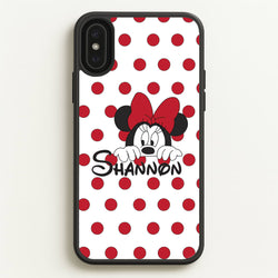 Minnie Mouse - Personalised Fairytale  - Disney Phone Case for iPhone XS Max