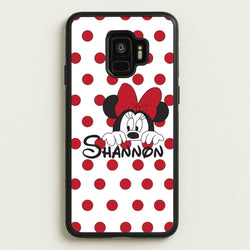 Minnie Mouse - Personalised Fairytale  - Disney Phone Case for Galaxy S9