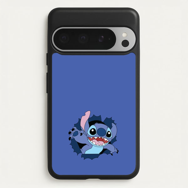 Torn Blue Alien  - Disney Phone Case for Google Pixel 9 Pro XL