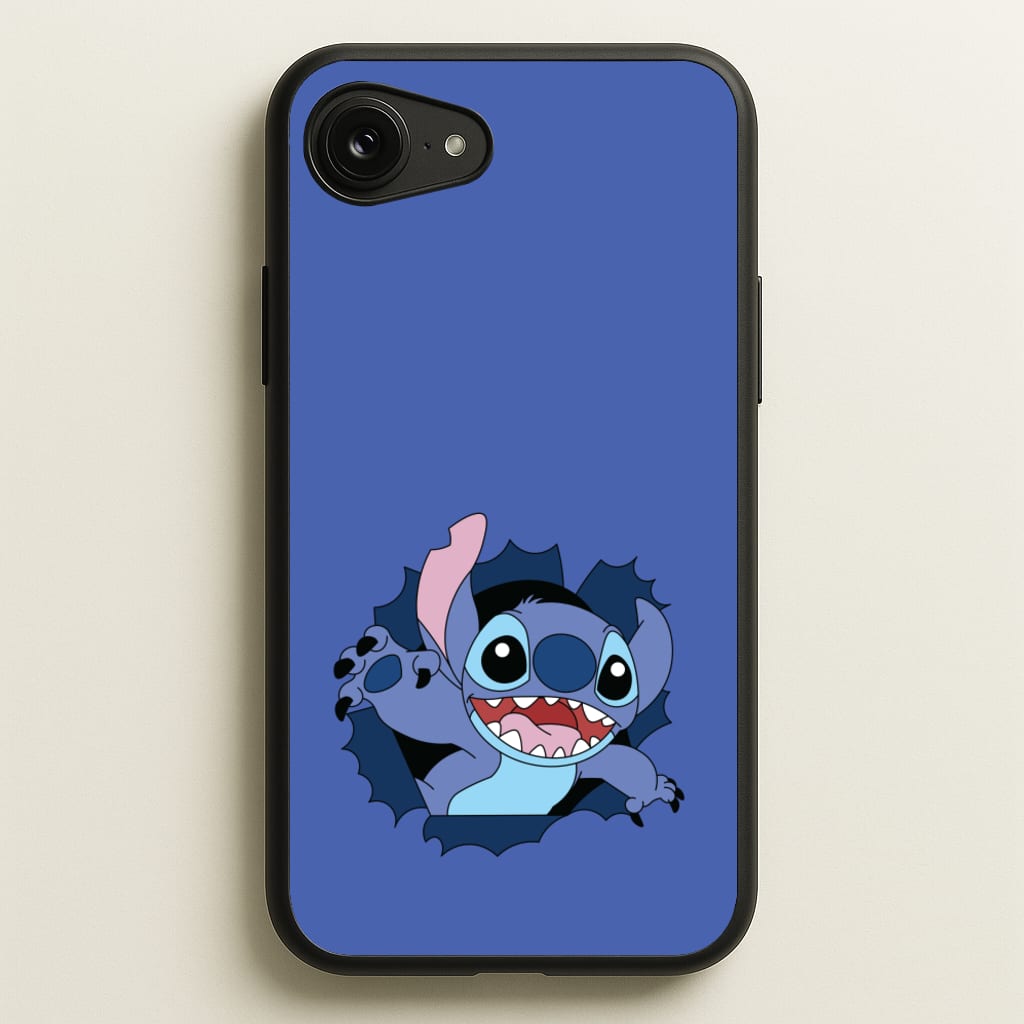 Torn Blue Alien  - Disney Phone Case for iPhone 16e