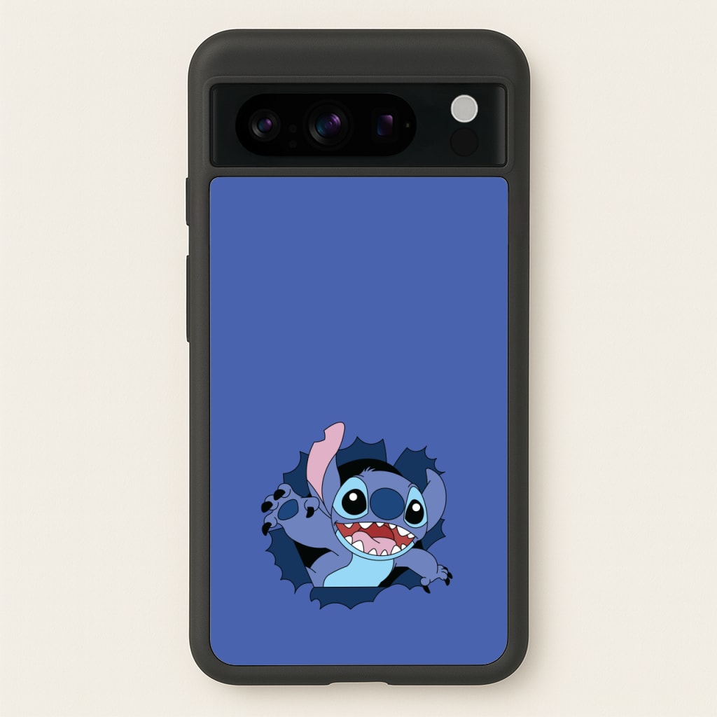 Torn Blue Alien  - Disney Phone Case for Google Pixel 8 Pro