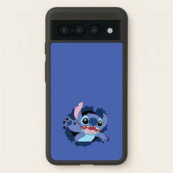 Torn Blue Alien  - Disney Phone Case for Google Pixel 7 Pro