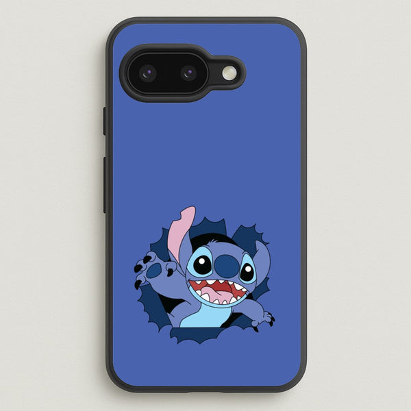 Torn Blue Alien  - Disney Phone Case for Google Pixel 9a