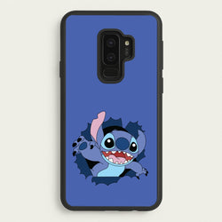 Torn Blue Alien  - Disney Phone Case for Galaxy S9 Plus