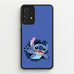 Torn Blue Alien  - Disney Phone Case for Galaxy A52 / A52s