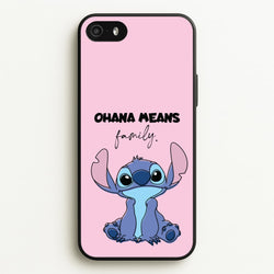 Ohana Means Family Pink  - Disney Phone Case for iPhone 5 / 5s / SE 2016