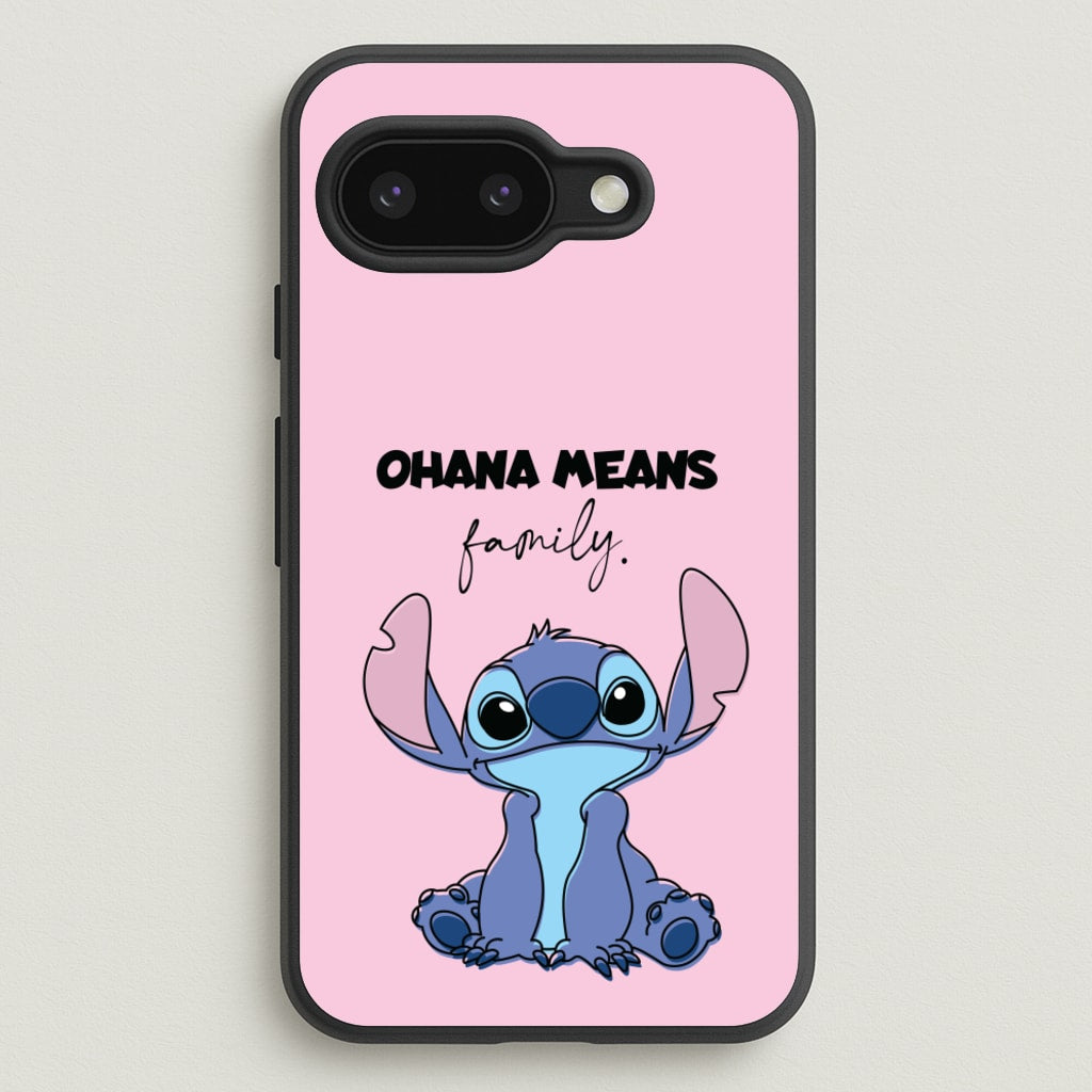 Ohana Means Family Pink  - Disney Phone Case for Google Pixel 9a