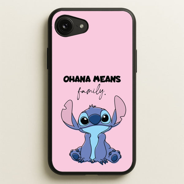 Ohana Means Family Pink  - Disney Phone Case for iPhone 16e
