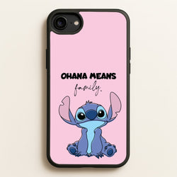 Ohana Means Family Pink  - Disney Phone Case for iPhone 6 / 7 / 8 / SE