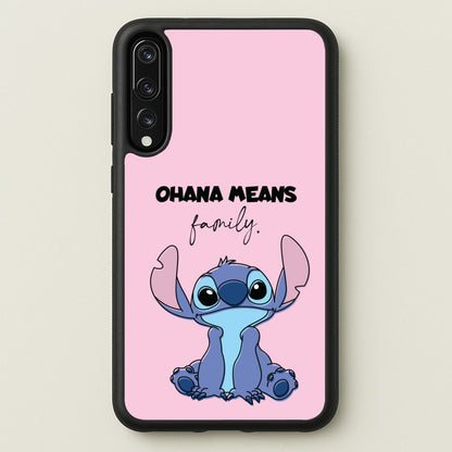 Ohana Means Family Pink  - Disney Phone Case for Huawei P20 Pro