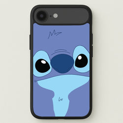Blue Alien Face Phone Case for iPhone 17 Air
