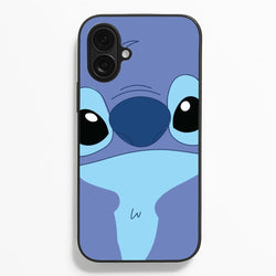 Blue Alien Face  - Disney Phone Case for iPhone 16 Plus