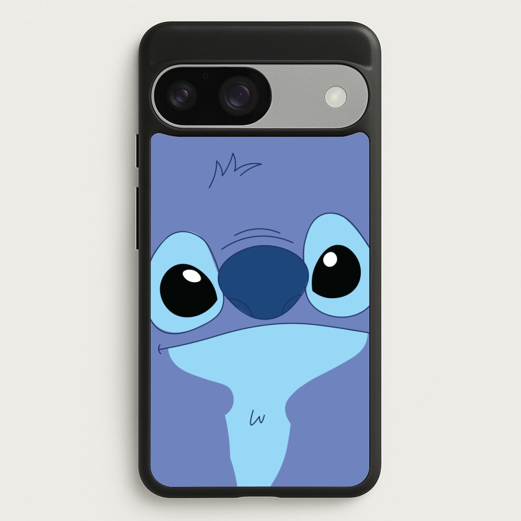 Blue Alien Face  - Disney Phone Case for Google Pixel 9 / 9 Pro